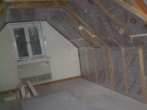 inside an Exeter loft conversion