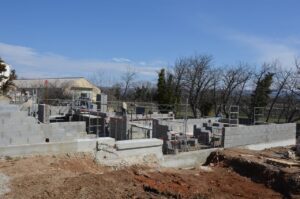 construction site on a sunny day