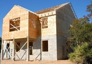 new build home timber