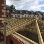 timber frames on vets Exeter property extension