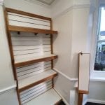 property refurbishment Exeter shelving unit