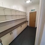 storage room completed by Exeter refurbishment team by E