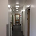 hallway in vets