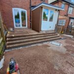 construction work - building steps
